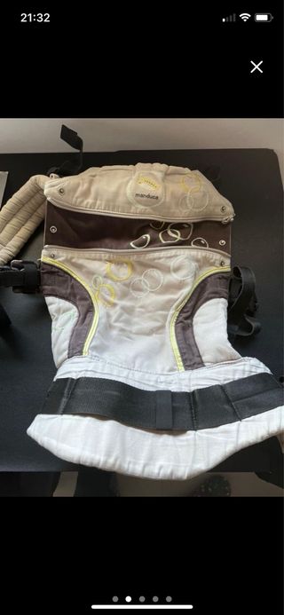Mochila porteo bebé Manduca First