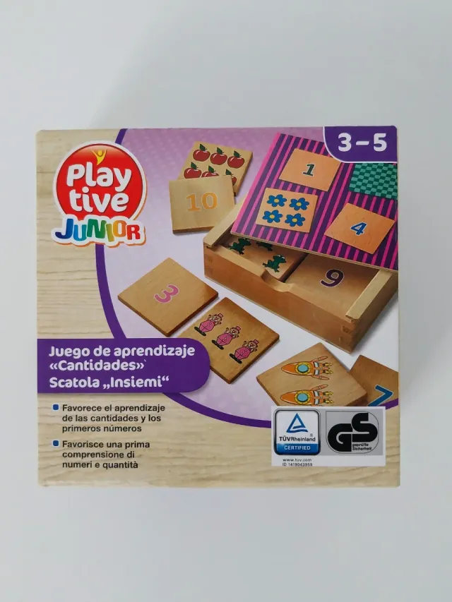 Juego de aprendizaje. Cantidades. Playtive. Junior