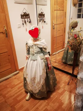 Traje de Fallera niña 6-9 años