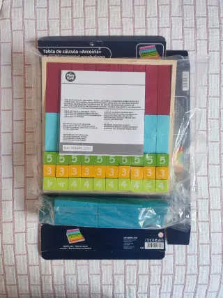 Tabla cálculo arcoíris Lidl