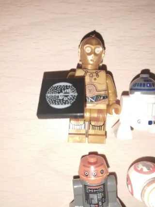 Droides chopper C-3PO R2-D2 BB-8