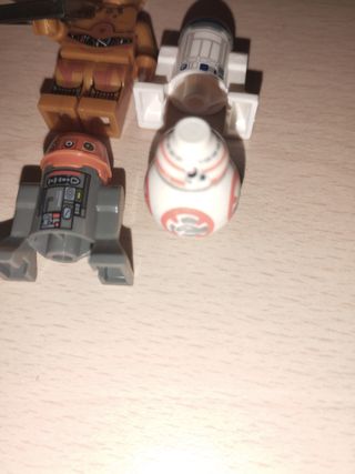 Droides chopper C-3PO R2-D2 BB-8