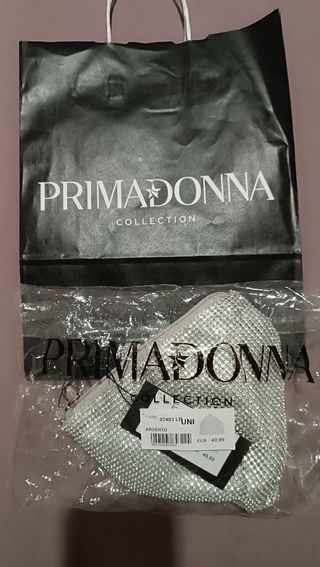 Pochette Primadonna Collection argento di seconda mano per 16 EUR
