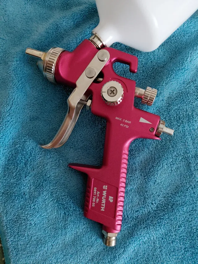 Aerografo Wurth professionale con accessori