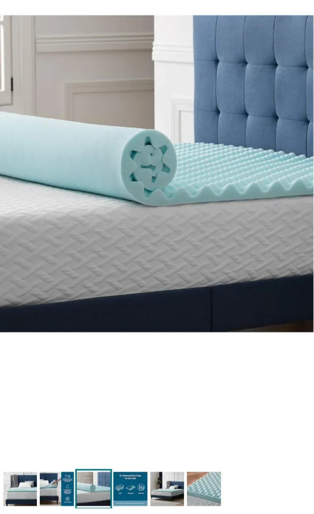 Sobrecolchon de 5 cm