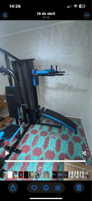 Multigimnasio Cecotec Multifunción