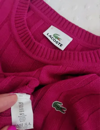 Jersey Lacoste t. M hombre