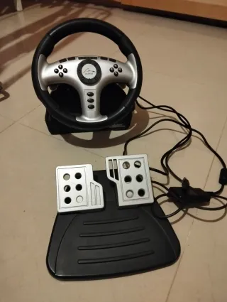 Volante y Pedales PS2/PS3