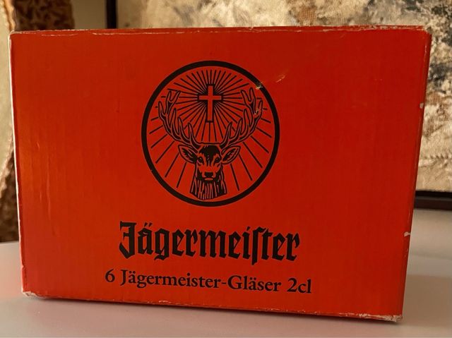 6 Copas Chupito Jägermeister Esmeriladas
