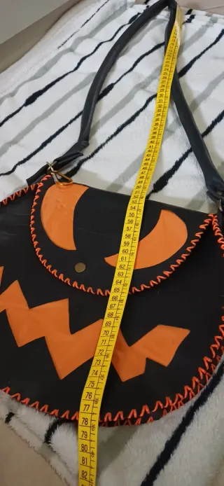 Borsa Halloween Zucca artigianale