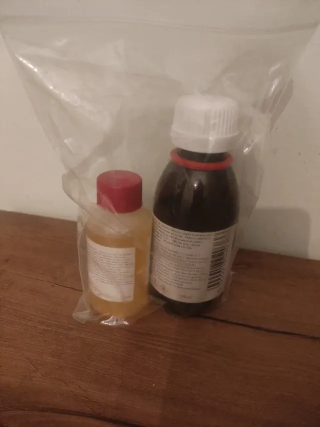 Kit di vernice vetrosa liquida 2x1