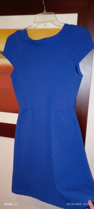 Vestido azul mujer ocasión