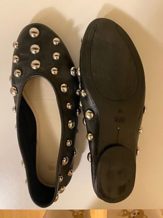 Bailarinas Zara Tachas T38
Modelo viral de ZARA.