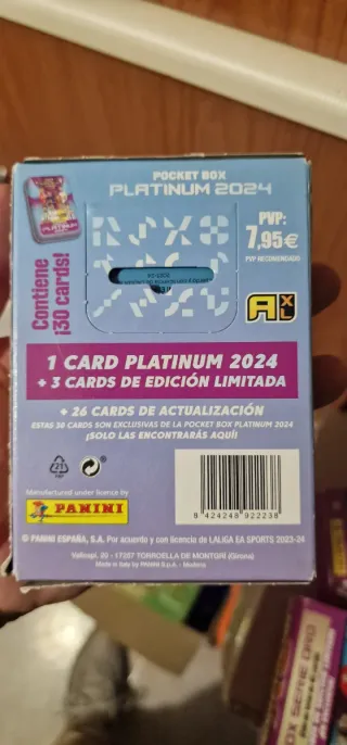 Lata Panini Adrenalyn XL Platinum 2023-24