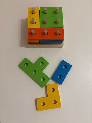 Juego educativo de madera para niños