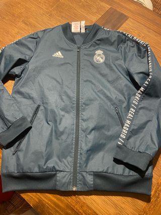 Chaqueta Adidas Real Madrid Niño Azul
