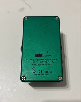 Pedal Overdrive Demonfx TS GREEN