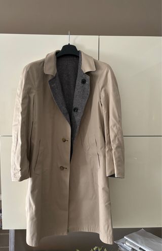 Cappotto sartoriale double-face vintage