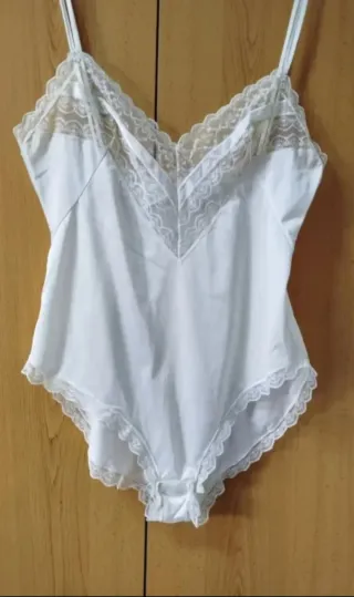 Body de Encaje Blanco
