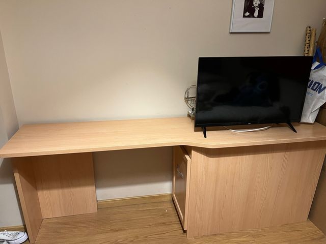 Conjunto Muebles Oficina Madera Beige