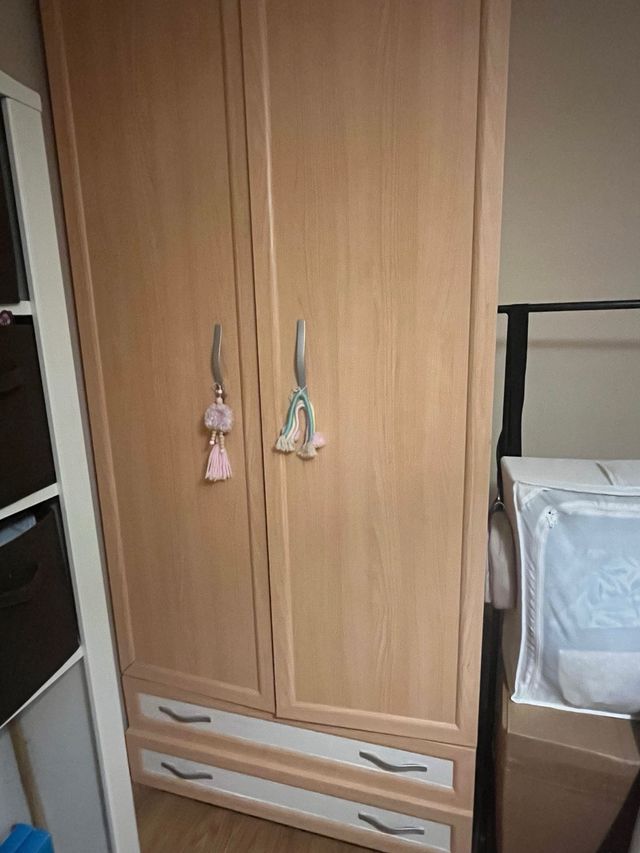 Conjunto Muebles Oficina Madera Beige