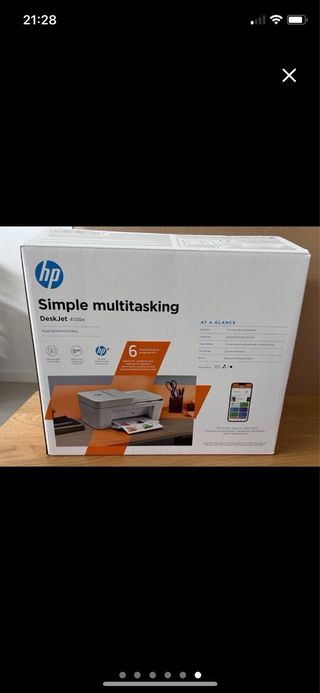 Impresora HP Deskjet 4130e blanco