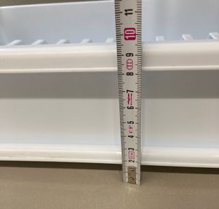 Escurridor de vajilla plástico blanco