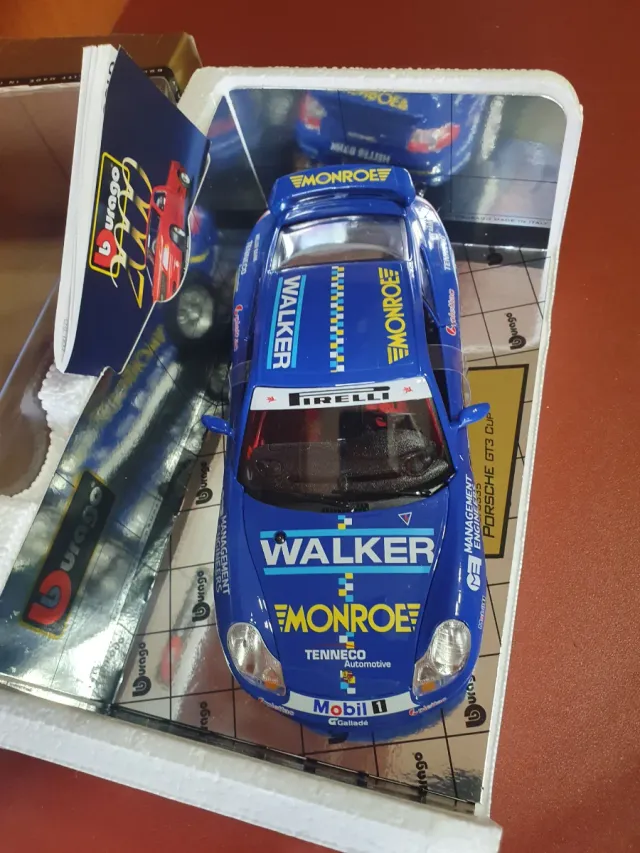 Porsche GT3 CUP Bburago scala da1/18