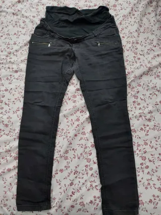 Pantalón premamá negro Talla L
