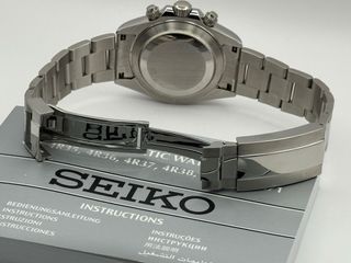 Seiko Daytona Platino Bisel Café