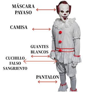 Disfraz Pennywise IT Talla M
