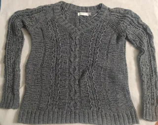 Jersey Cortefiel Gris Talla M