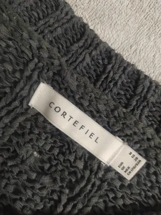 Jersey Cortefiel Gris Talla M