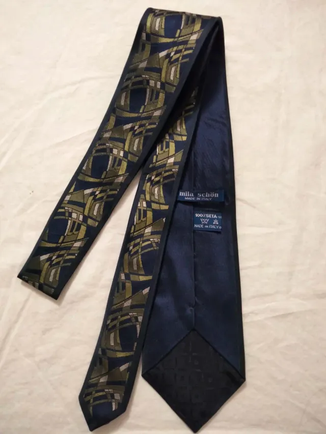 Cravatta Mila Schön seta fantasia