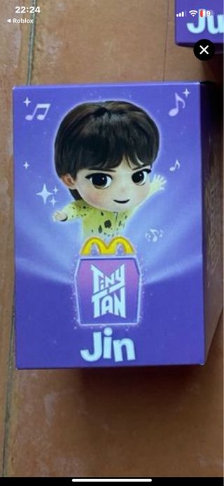 Tiny Tan Jin McDonald's Kpop Figura