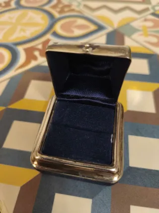 Cajita joya plata.