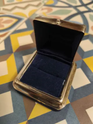 Cajita joya plata.