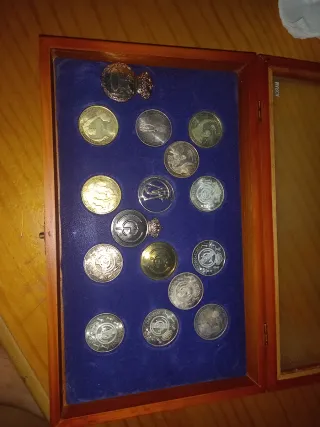 Medallas Centenario Real Madrid plata