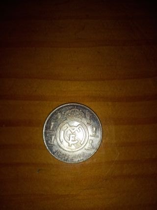Medallas Centenario Real Madrid plata