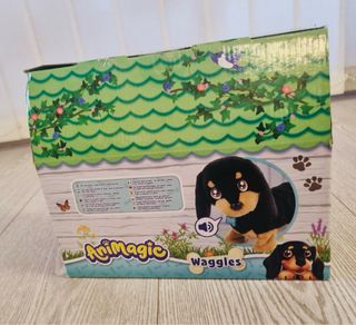 Animagic Perro Salchicha Peluche Interactivo