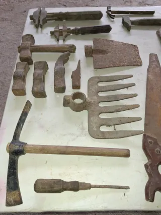 Lote Herramientas Antiguas Variadas CG