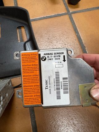 Centralita Airbag BMW 65.77-8374798 ZAE2 9029