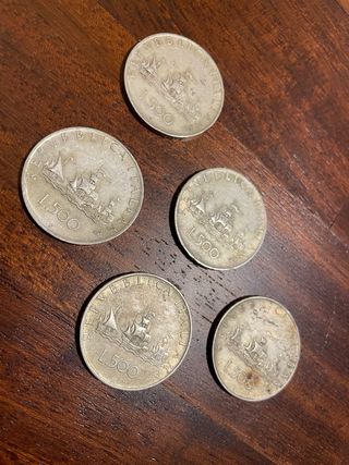 Monete d’argento 500 lire, Caravelle