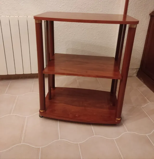 MUEBLE AUXILIAR VINTAGE CON RUEDAS