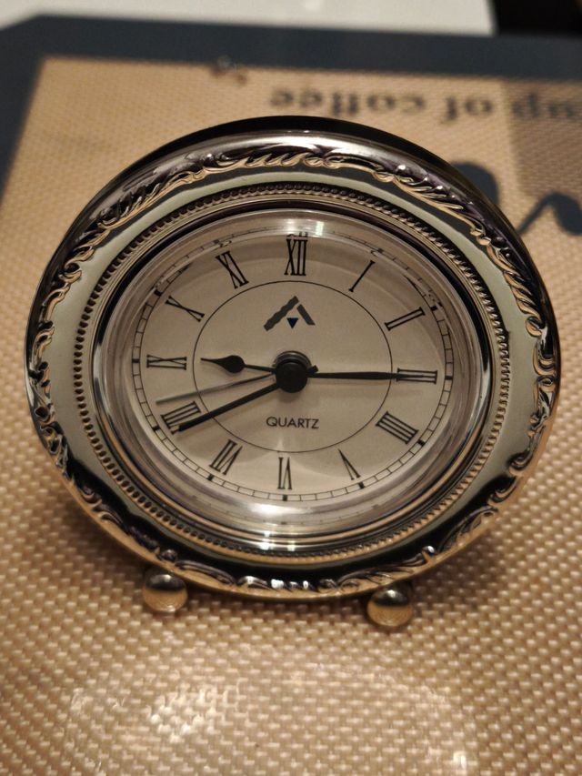 Reloj de Sobremesa Plata