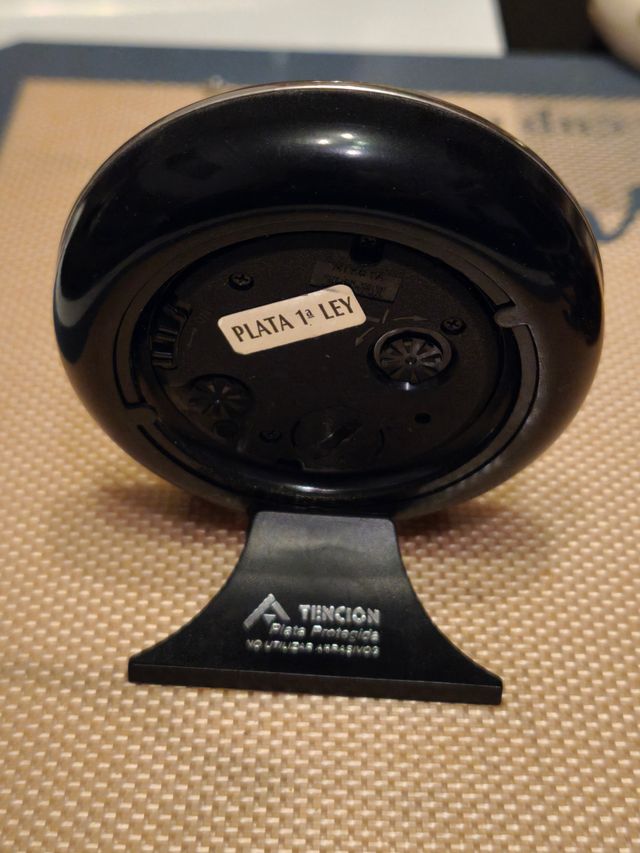 Reloj de Sobremesa Plata