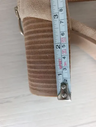 Botines Beige Talla 38