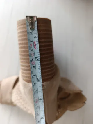 Botines Beige Talla 38