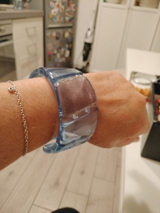 Bracciale in plastica con Swarovski