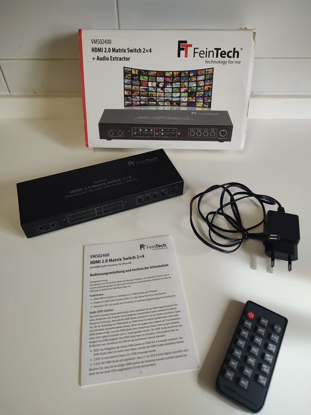 FeinTech VMS02400 HDMI 2.0 4K Switch